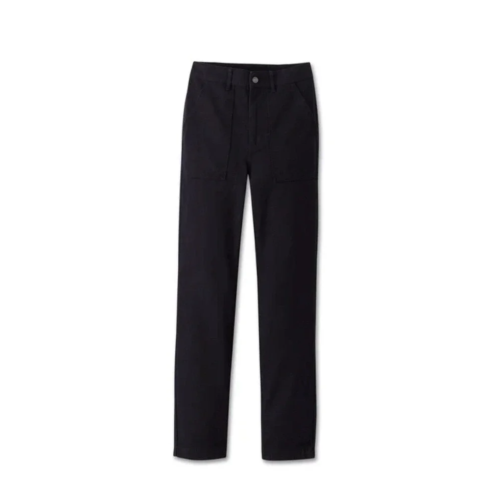 Harley-Davidson Womens Black Utility Straight Leg Pants High Rise 32x32